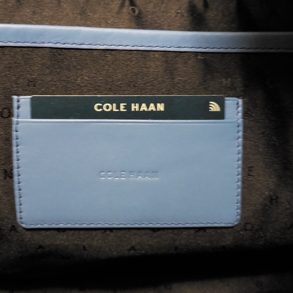 Sold. Cole Haan Julianne Leather Tote Bag - Picture 6 of 8